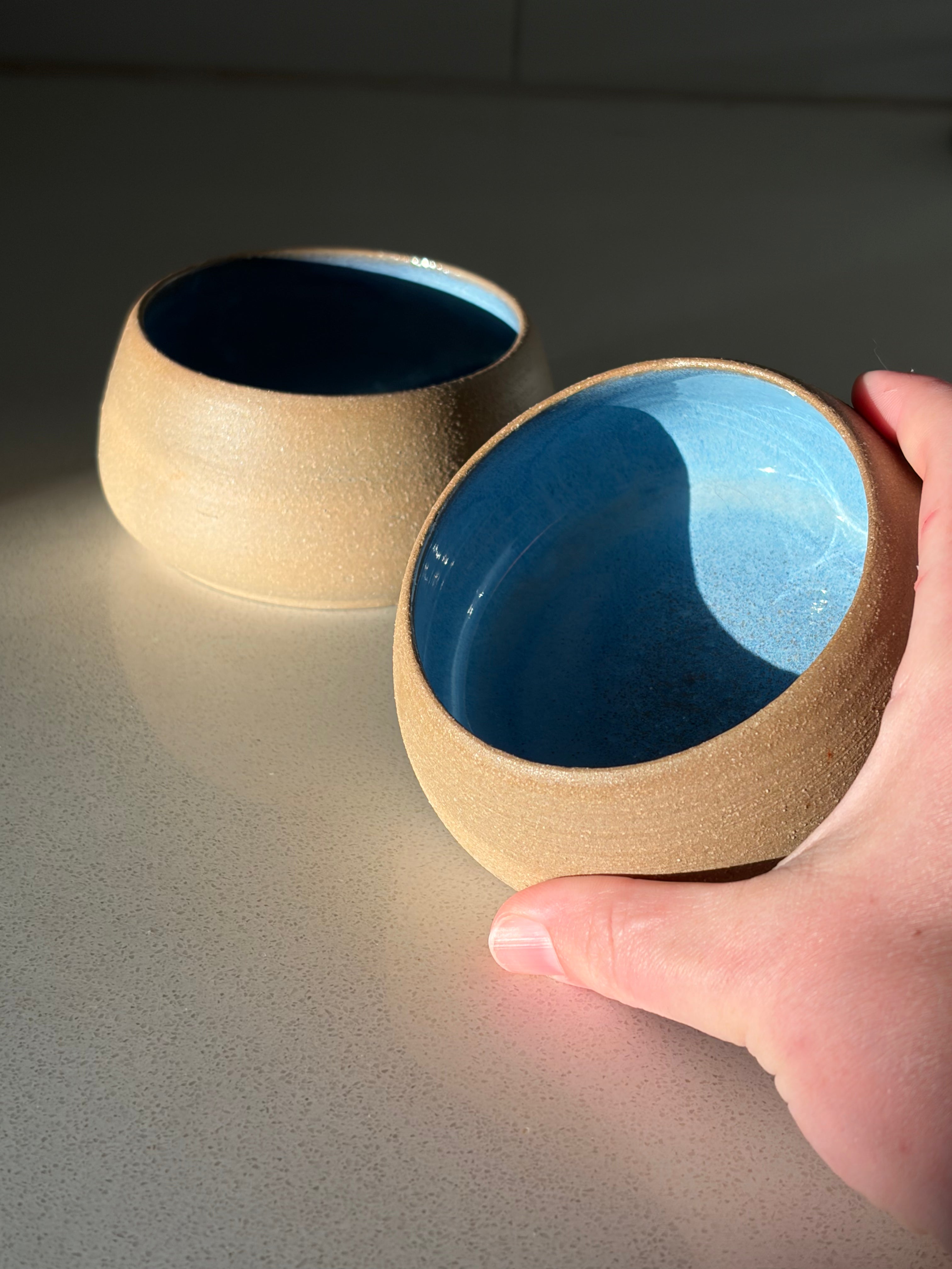 Blue Coconut bowl