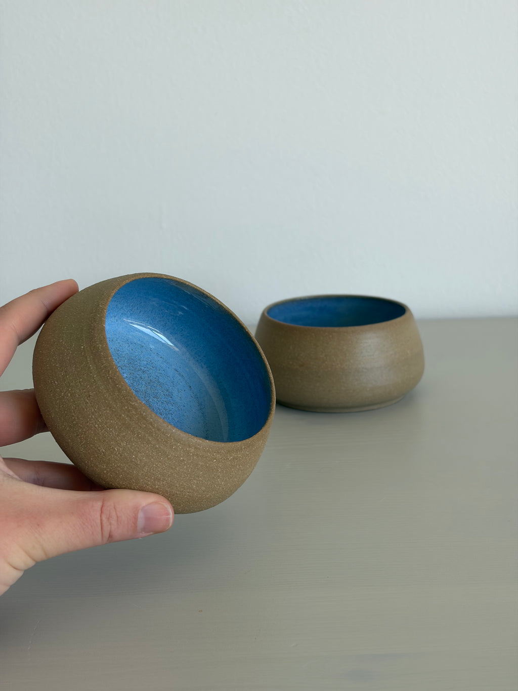Blue Coconut bowl