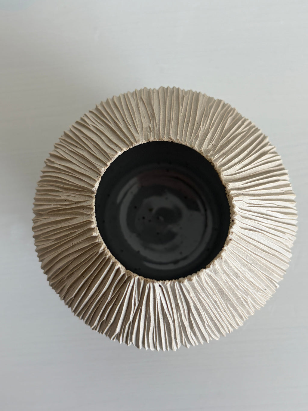 Squat seedpod vase