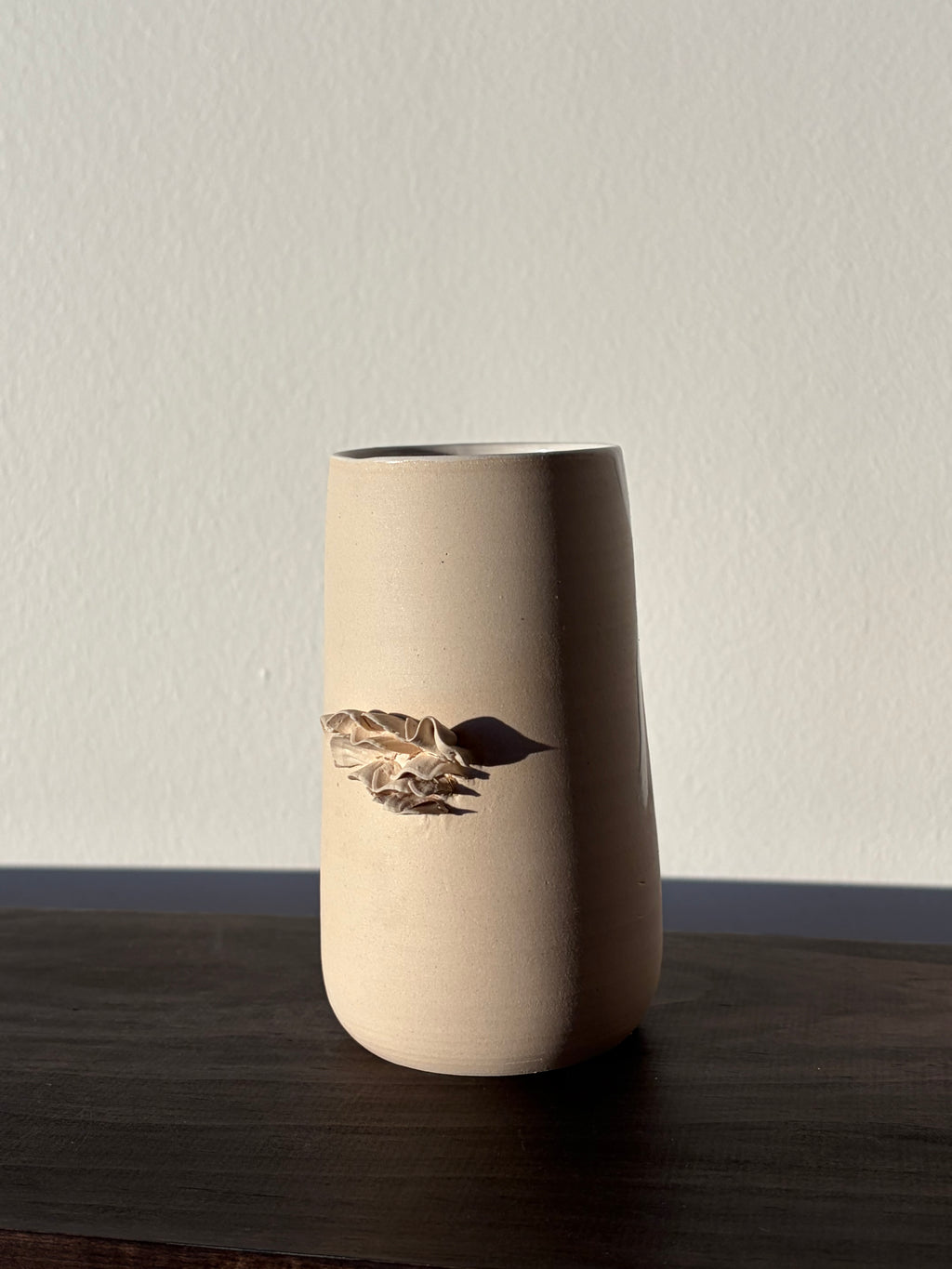 Frilly mushroom mug - A