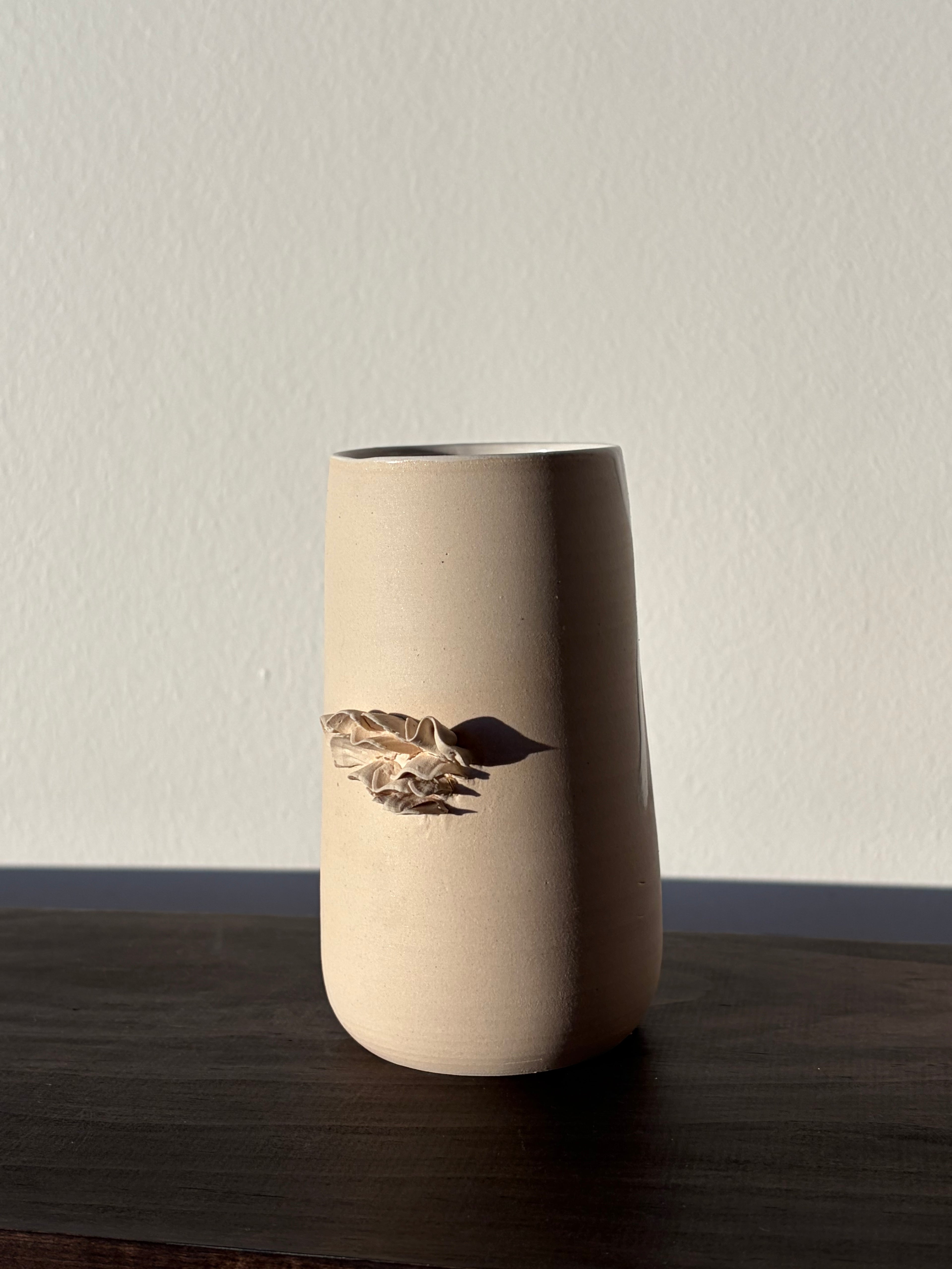Frilly mushroom mug - A